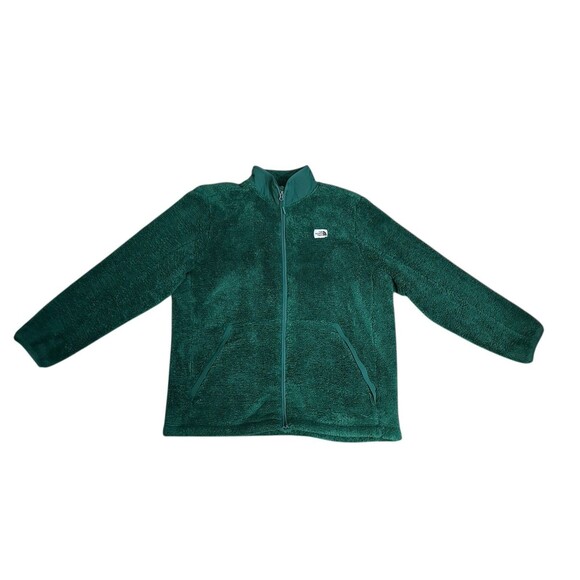 The North Face Campshire Full Zipper Jacket Coat  2151  Mens XXL Green Soft - Picture 1 of 9